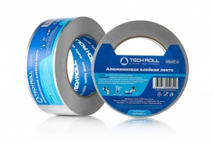 Скотч алюминиевый 48мм*45м TECH ROLL (36)