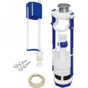Арматура для бачка с нижней подводкой D15 мм кнопка хром АС-17.1 РБМ