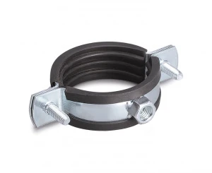 Хомут сантехниче-й 4" (120-129) цинк М10