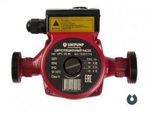 Насос циркуляционный 25/40/130 UNIPUMP СР  