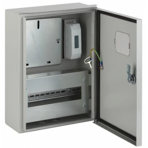 Щит ЩУ-1Н-12 IP55 400х315х165  (черн. уплотнитель, накладная дверь)